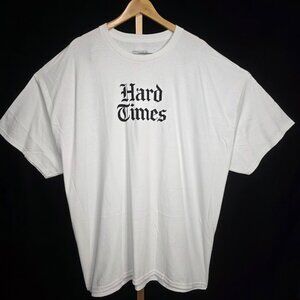 NWOT FreshJive Hard Times Short Sleeve T-Shirt Men's 4XL